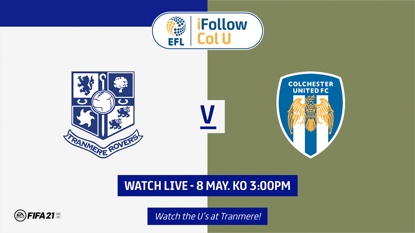 Watch The U's At Tranmere! - News - Colchester United