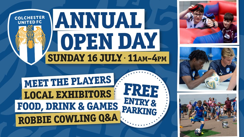 U's Open Day Returns For 2023